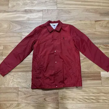 VOLCOM 빨간색 나일론 자켓
