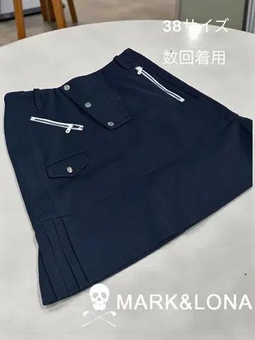 MARK&LONA 네이비 스커트 38사이즈