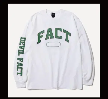 FACT x Deviluse 화이트 XL 사이즈
