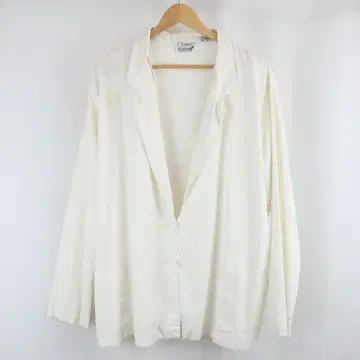 VINTAGE Laura Katherine 린넨 오버 사이즈 자켓