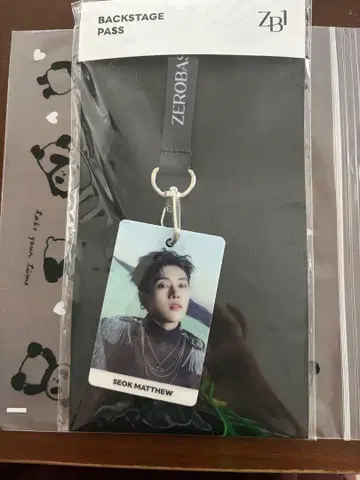 SEOK MATTHEW 백스테이지 패스