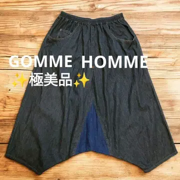 [컨디션 최상] GOMME HOMME 바이컬러 데님 사루엘 팬츠
