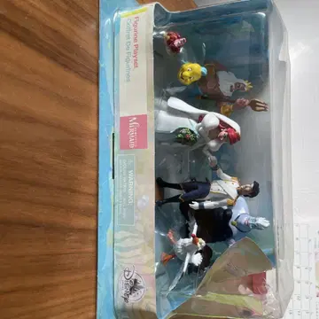 인어공주 피규어 세트 6개