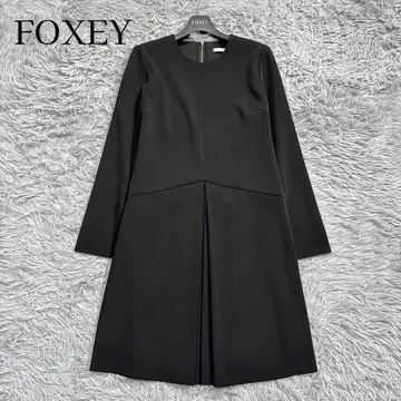 컨디션 최상 폭시 A라인 원피스 드레스 Abelia 포멀 블랙
