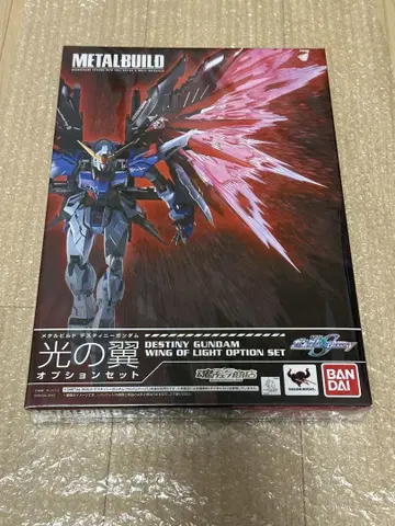 미개봉 METAL BUILD 데스티니 건담 빛의 날개 옵션 세트