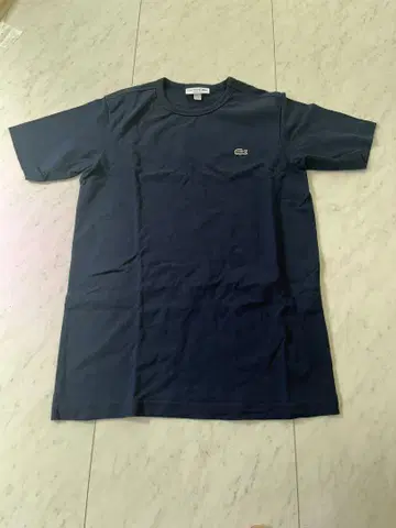 LACOSTE 네이비 반팔 T셔츠 US XXS