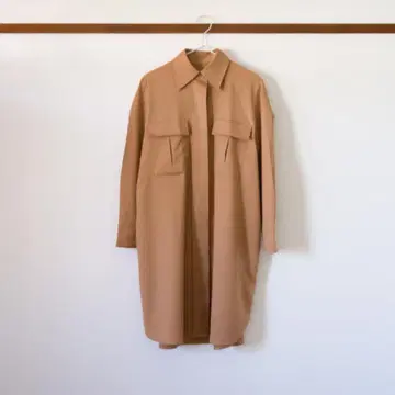 COS 베이지 셔츠 원피스 긴팔