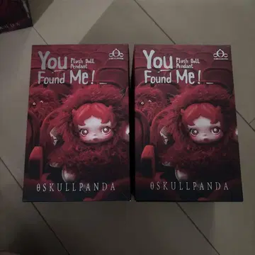 SKULLPANDA You Found Me! POPMART 스컬 팬더