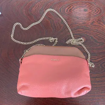 FURLA 가죽 숄더백 핑크