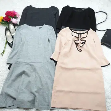 G7679-82*스트로베리 필드 원피스 4세트 묶음 판매