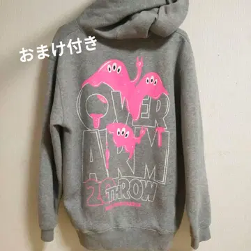 덤 포함 OVER ARM 20 THROW 그레이 후드티