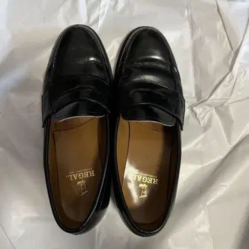 REGAL 블랙 로퍼
