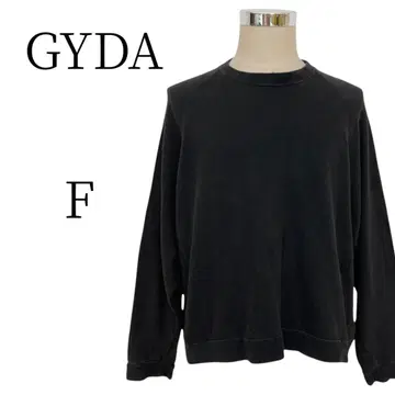 GYDA 제이 블랙 맨투맨 FREE SIZE