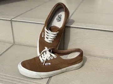 레어 VANS 브라운 스웨이드