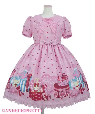 AngelicPretty Lovely Toybox 원피스 핑크