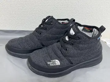 THE NORTH FACE 블랙 하이컷 스니커즈