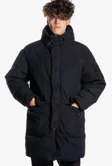 C.P. COMPANY - FLATT NYLON DOWN PARKA