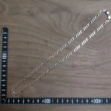 실버 925 굵은 피가로 체인