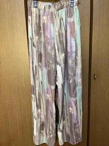 스콧 클럽 Aga 와이드 팬츠 사이즈