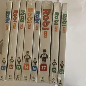 데아고스티니 Robi 제3판 11~14, 16~18, 34호 미개봉품