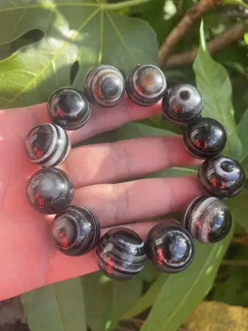 [ 고품질 ] 특대형 마노 팔찌 20mm 액막이