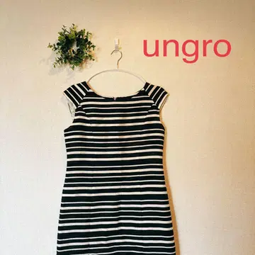 ungro 웅가로 슬리브리스 무릎 기장 원피스