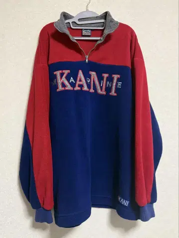 90s Karl Kani 칼카니 하프 지퍼 플리스