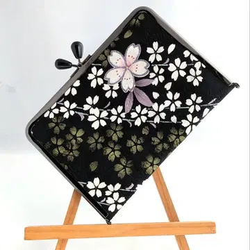 교유젠 약 수첩 자수 벚꽃