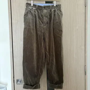 beams plus 코듀로이 팬츠
