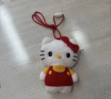 헤이세이 레트로 헬로키티 봉제 인형 동전 지갑