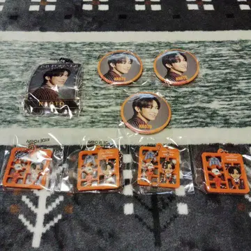 NAOTO USB FOREVER 키링 캔 배지