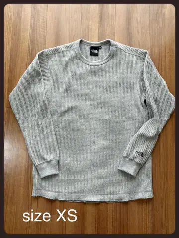 THE NORTH FACE 롱슬리브 와플 웜 크루 롱티