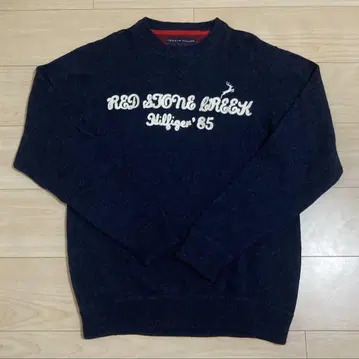 TOMMY HILFIGER 타미힐피거 니트 네이비