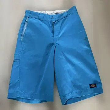 Dickies 스카이블루 하프 팬츠 28