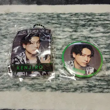 야마시타 켄지로 산다이메 JSB 클리어 참 캔 배지