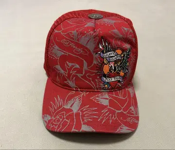 ED Hardy 캡 레드