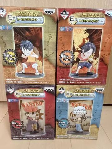 미개봉 새상품 4 원피스 1번 복권 카드 스탠드 피규어