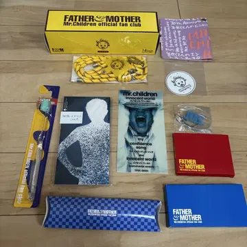 [ 새상품 ] Mr. children 팬클럽 회원 혜택 세트 투어 굿즈