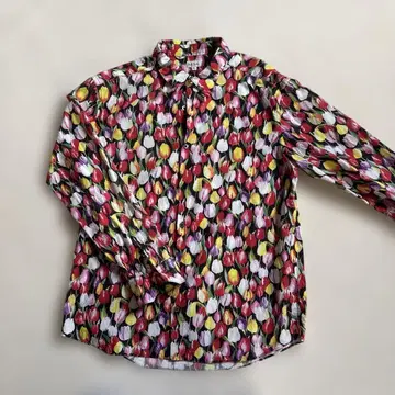 [ 귀중 ] Paul Smith 폴스미스 튤립 패턴 긴팔 셔츠 XL L