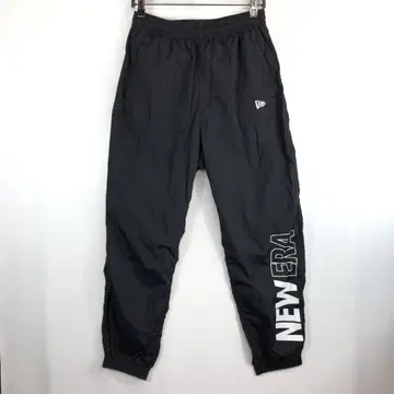 NEW ERA 뉴에라 나일론 팬츠 블랙 나일론 조거 L 사이즈