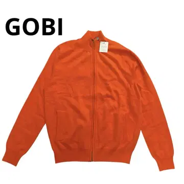 [미사용품] GOBI 집업 가디건 얇은 소재 M 사이즈 캐시미어