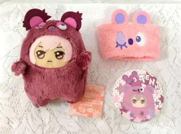 아이나나 몬 코스터 드링크 슬리브 봉제 인형 쿠죠 텐