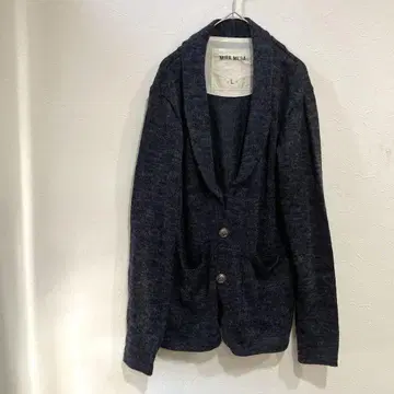 MIRA MESA 숄카라 니트 가디건 ( L ) 그레이 계열 포켓