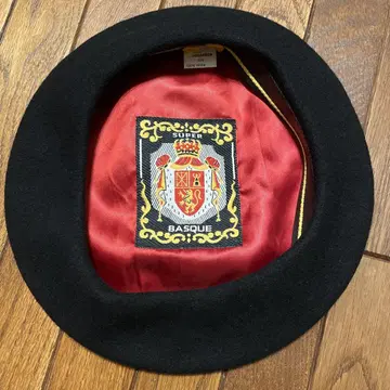 새상품급 Super Basque 울 베레모 블랙 프랑스