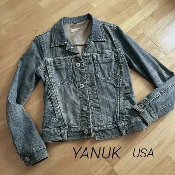 야누크 데님 자켓 미국제 YANUK G