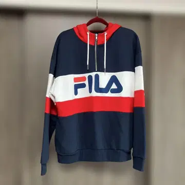 FILA 콜라보 로데오 크라운 와이드 보울 집업 후드티 M 사이즈