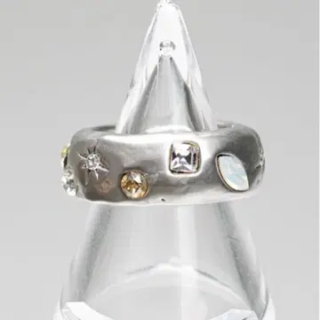 whim Stone Embed Ring 컬러풀 스톤 반지