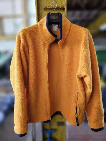 LLbean 엘엘빈 오렌지 플리스 자켓 집업