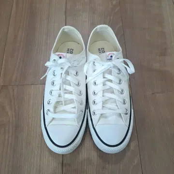CONVERSE 넥스타 화이트 스니커즈 로우컷 24cm