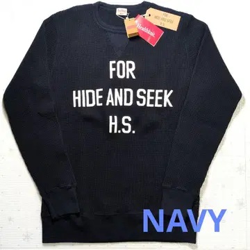 HIDE&SEEK x Helthknit NAVY M 미사용